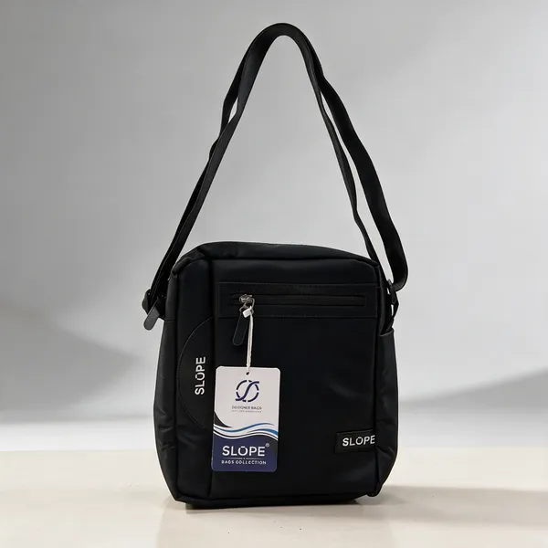 Black_Polyurethane_Crossbody_Shoulder_Bag_For_Students