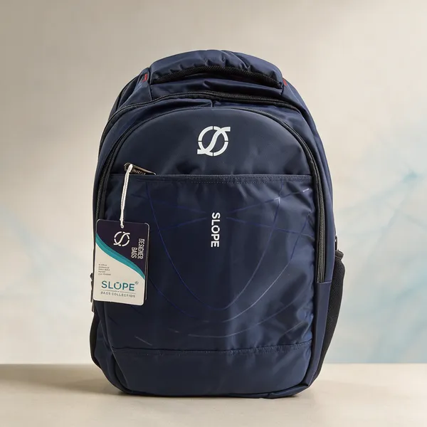 Blue_Polyester_Geometric_Print_Multi-Compartment_Backpack