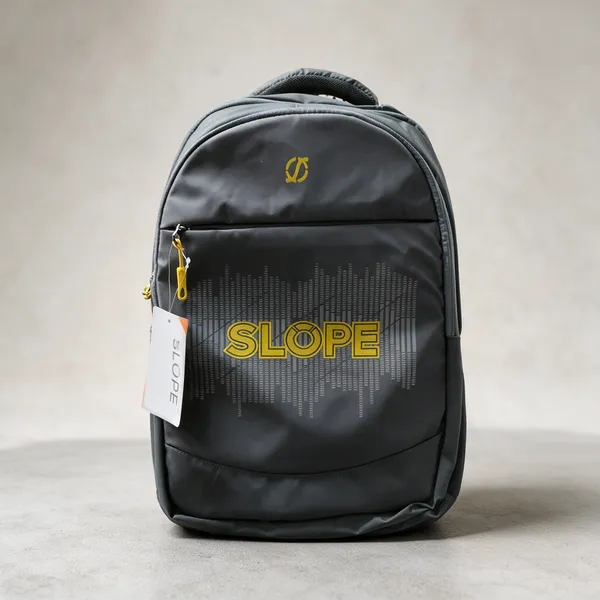 Grey_Polyurethane_Printed_Backpack_For_Students