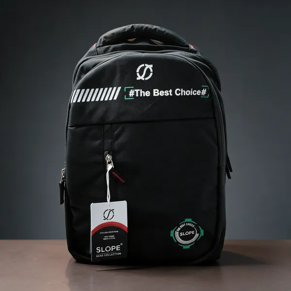 Black_Polyurethane_Graphic_Print_Multi-Compartment_Backpack