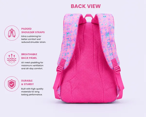 Pink_Polyester_Abstract_Graphic_Multi-Compartment_Backpack