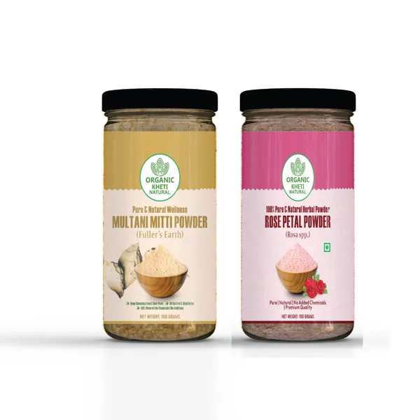 Organic_Multani_Mitti_And_Rose_Petal_Powder_Set