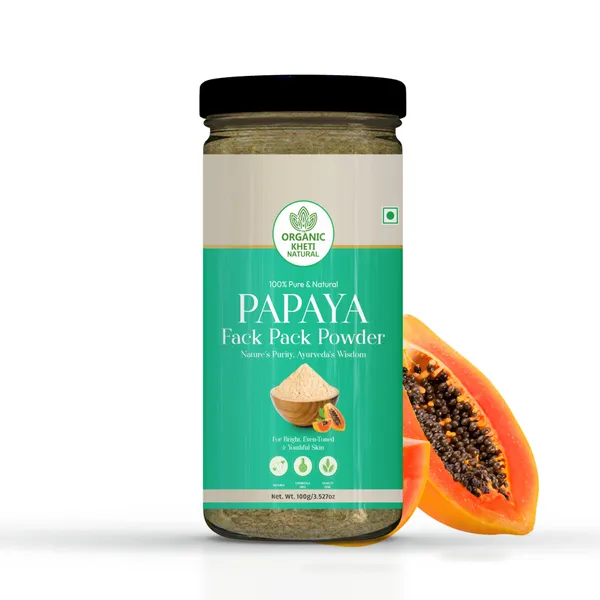 Organic_Kheti_Natural_Papaya_Face_Pack_Powder