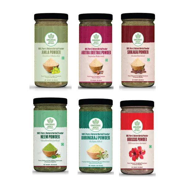 Organic_Kheti_Herbal_Hair_Care_Powder_Set