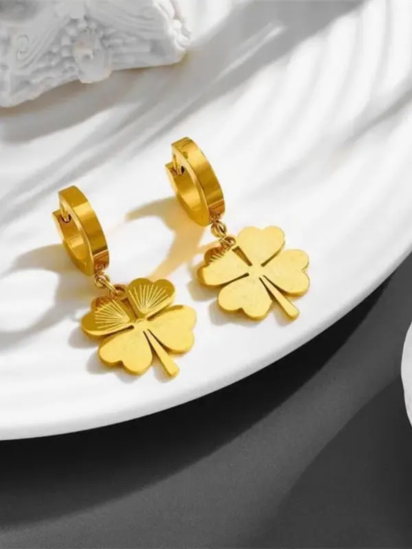Gold_Tone_Clover_Charm_Hoop_Earrings_for_Women