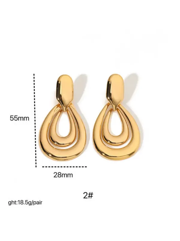 Gold_Tone_Geometric_Drop_Earrings_For_Women