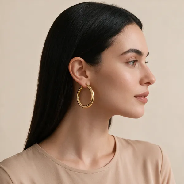 Gold_Tone_Hoop_Earrings_For_Women