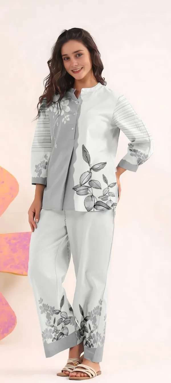White_Cotton_Co-Ord_Set_For_Women