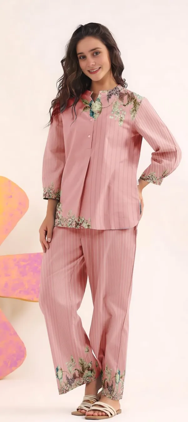 Pink_Cotton_Co-Ord_Set_For_Women