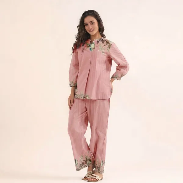 Pink_Cotton_Co-Ord_Set_For_Women