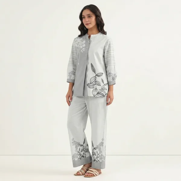 White_Cotton_Co-Ord_Set_For_Women