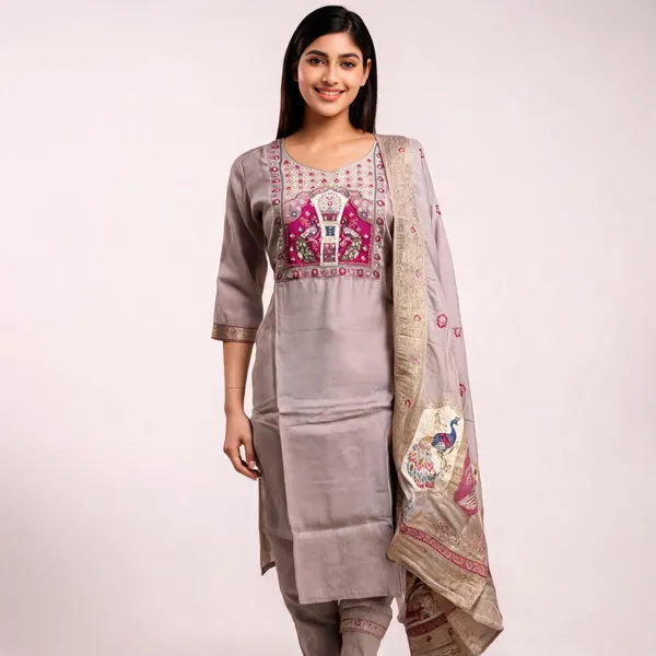 Skin_Grey_Mal_Chanderi_Straight_3_Piece_Suit_For_Women
