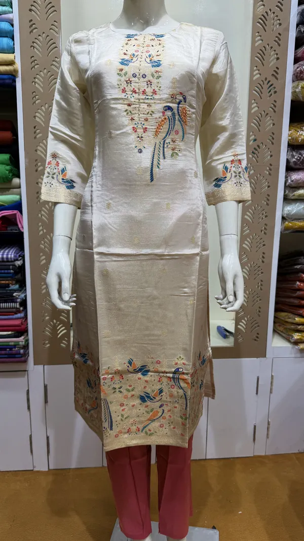 Golden_Shimmer_Silk_Embroidered_3-Piece_Suit_For_Women