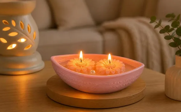 Boat_Shaped_Soy_Wax_Candle_In_Ceramic_Bowl