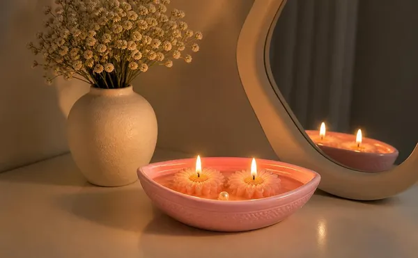 Boat_Shaped_Soy_Wax_Candle_In_Ceramic_Bowl