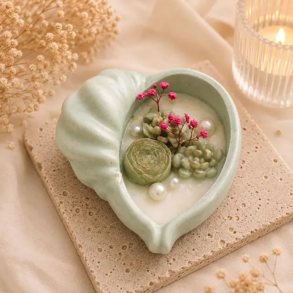 Soy_Wax_Candle_In_Concrete_Seashell_Bowl