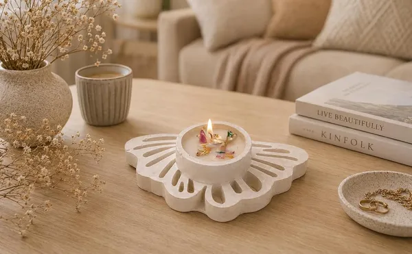 Soy_Wax_Candle_In_Concrete_Bowl_With_Dried_Flowers