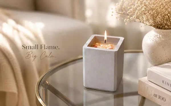Decorative_Soy_Wax_Candle_In_Concrete_Jar