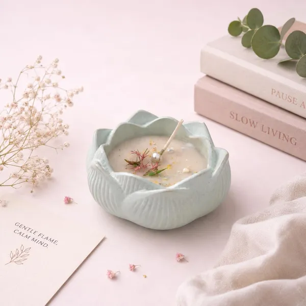 Soy_Wax_Candle_With_Lotus_Jar
