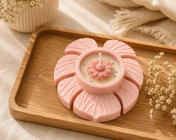 Floral_Soy_Wax_Candle