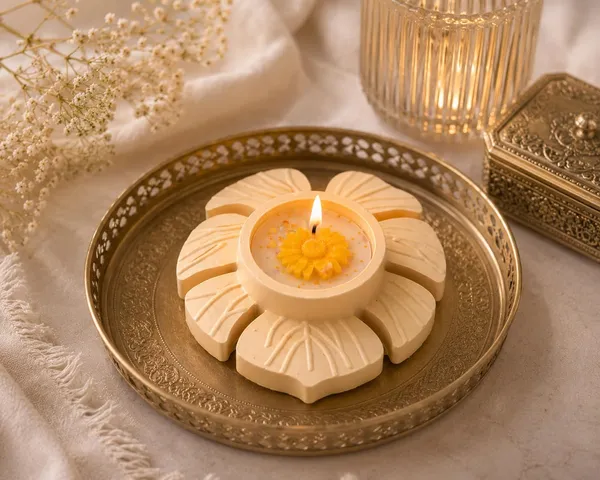 Floral_Soy_Wax_Candle