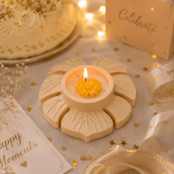 Floral_Soy_Wax_Candle
