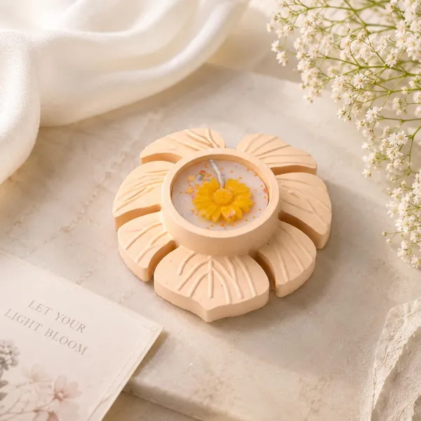 Floral_Soy_Wax_Candle