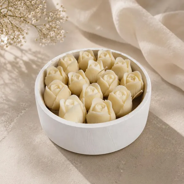 Floral_Soy_Wax_Candle_In_Bowl