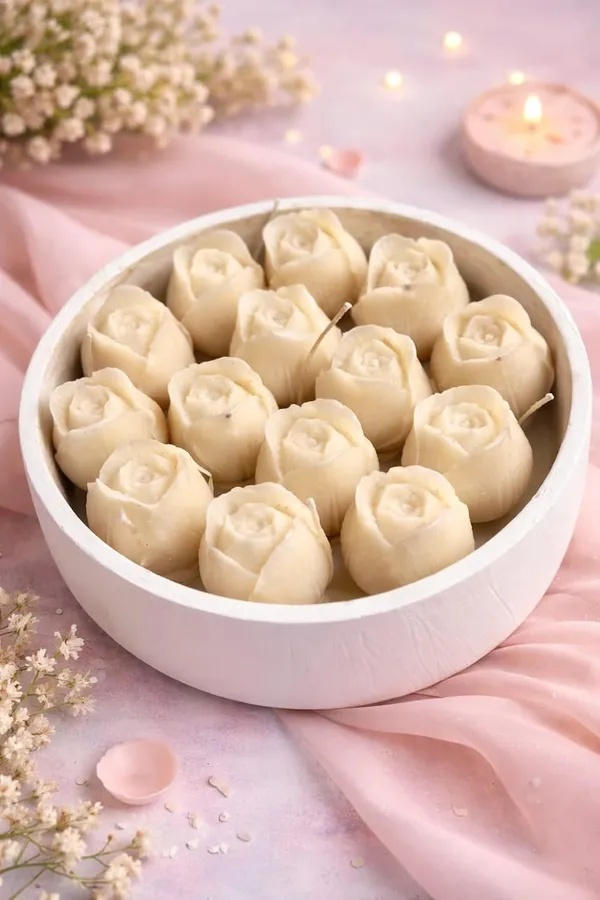 Floral_Soy_Wax_Candle_In_Bowl