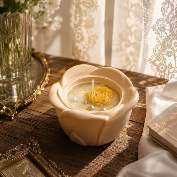 Floral_Ceramic_Jar_Candle