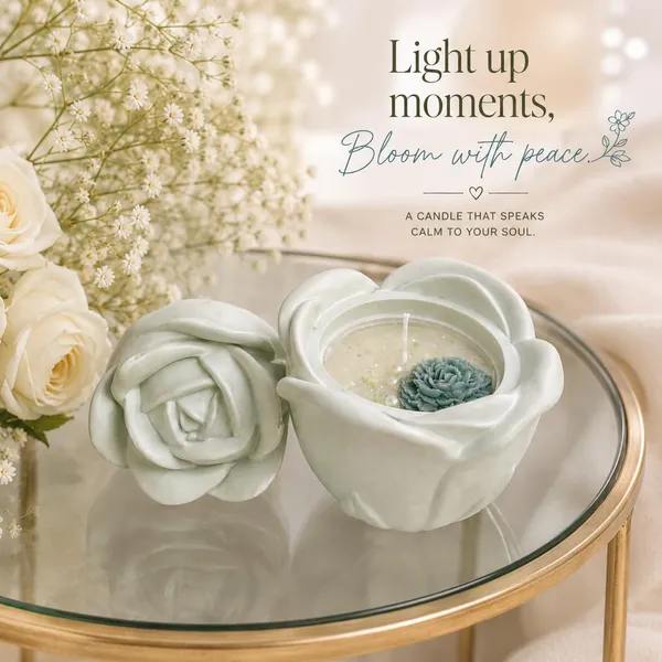 Sculpted_Rose_Ceramic_Jar_Candle