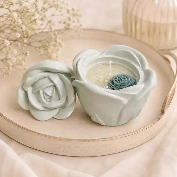 Sculpted_Rose_Ceramic_Jar_Candle
