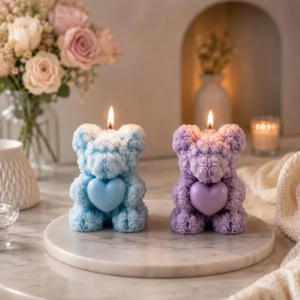 Heart_Teddy_Bear_Candle