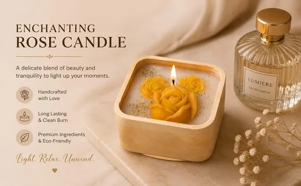 Floral_Soy_Wax_Candle_In_Wooden_Bowl