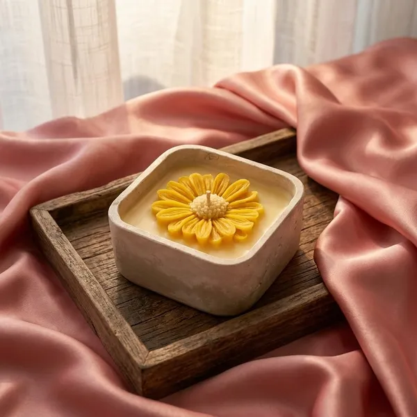 Floral_Soy_Wax_Candle_In_Concrete_Bowl