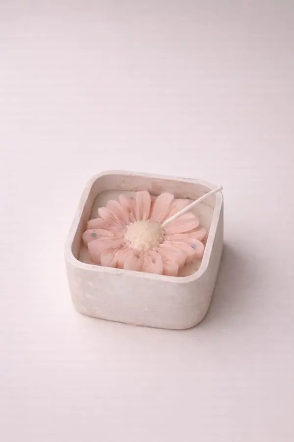 Floral_Soy_Wax_Candle