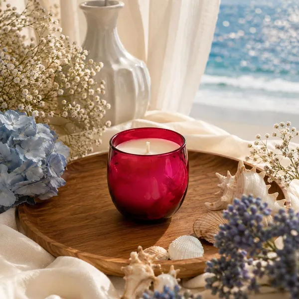 Floral_Soy_Wax_Candle_In_Glass_Jar