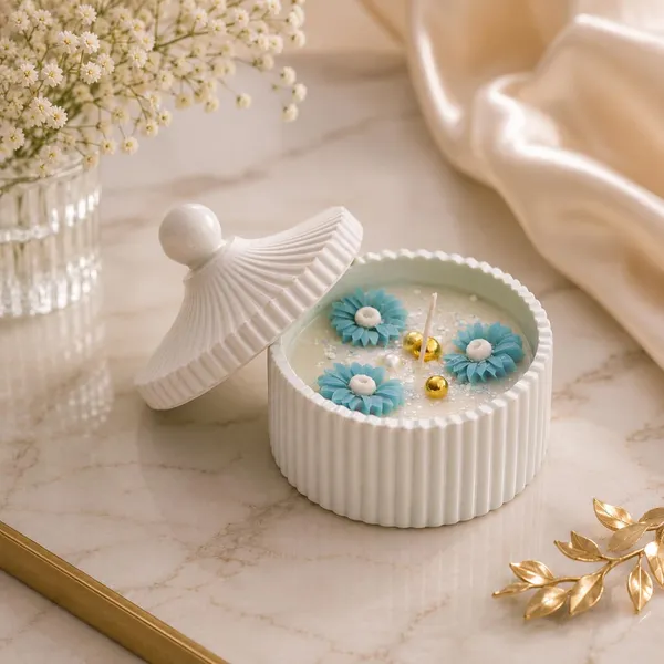 Floral_Soy_Wax_Jar_Candle_With_Ceramic_Lid