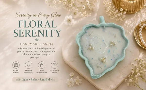 Leaf_Candle_With_Tray
