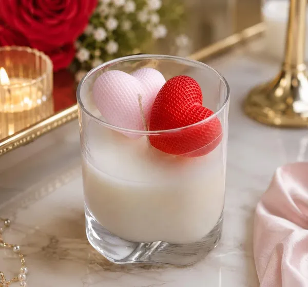 Twin_Heart_Soy_Wax_Candle_In_Glass_Jar