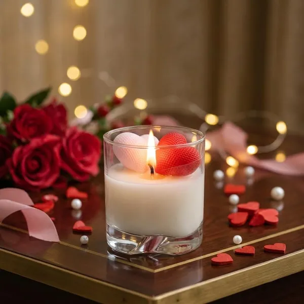 Twin_Heart_Soy_Wax_Candle_In_Glass_Jar
