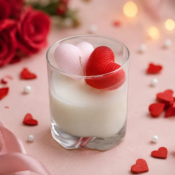 Twin_Heart_Soy_Wax_Candle_In_Glass_Jar