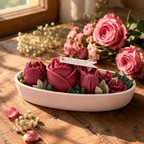 Rose_Garden_Soy_Wax_Candle_With_Ceramic_Tray
