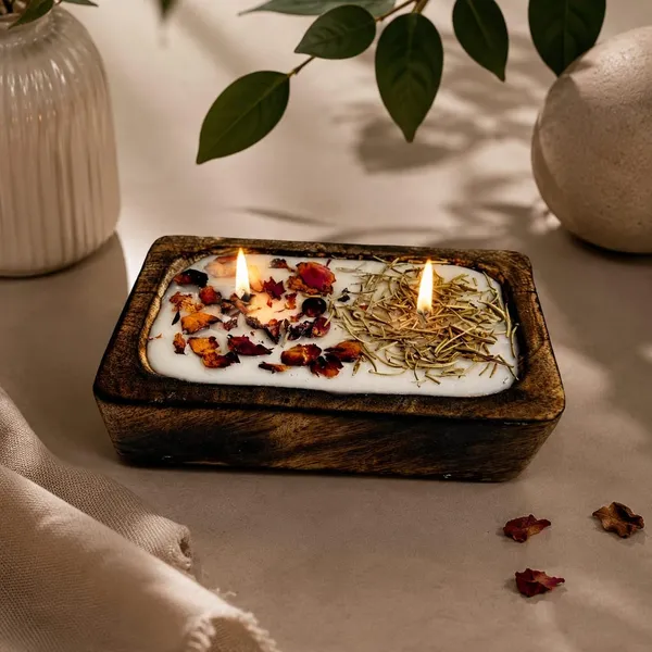 Botanical_Soy_Wax_Candle_In_Wooden_Box