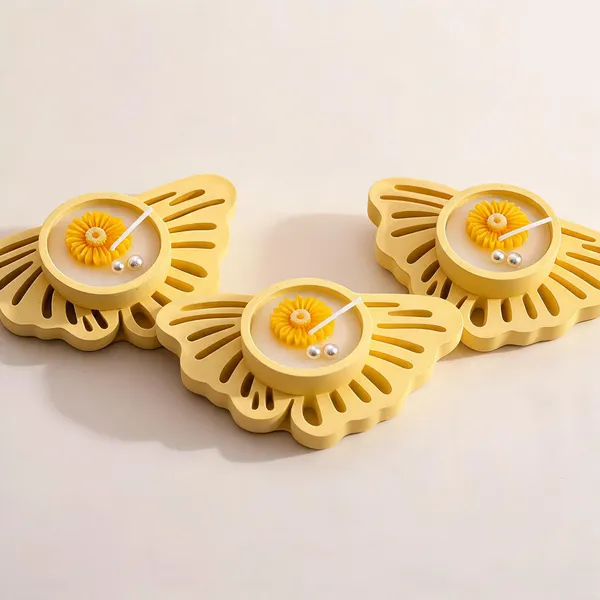 Soy_Wax_Sunflower_Floral_Butterfly_Yellow_Concrete_Candle_|_Pack_Of_3