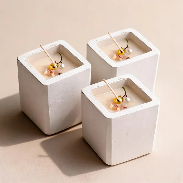 Soy_Wax_Minimalist_Botanical_Ivory_Aura_Block_Candle_|_Pack_Of_3