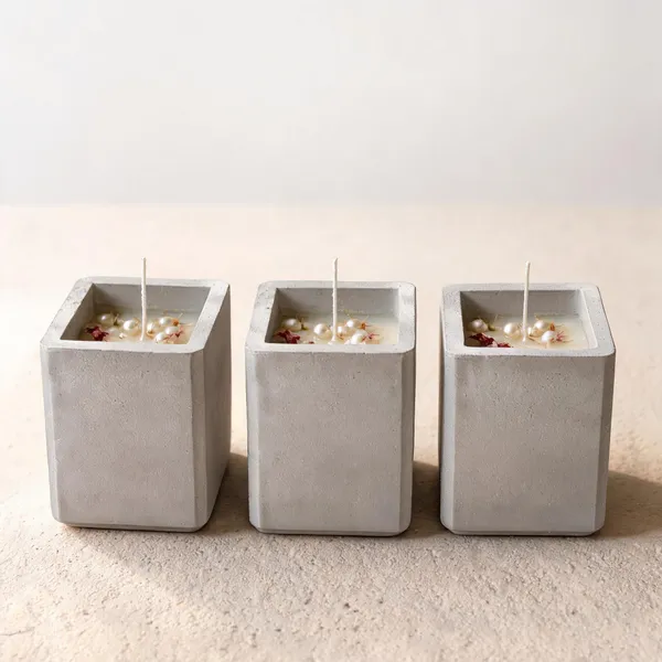 Soy_Wax_Minimalist_Floral_Pearl_Ivory_Concrete_Jar_Candle_|_Pack_Of_3