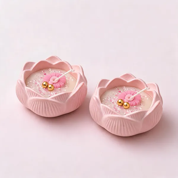 Soy_Wax_Floral_Butterfly_Blossom_Candle_In_Lotus_Ceramic_Bowl_|_Pack_Of_2