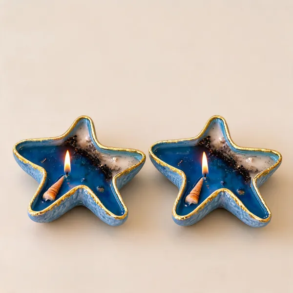 Soy_Wax_Coastal_Star_Shaped_Candle_In_Ceramic_Vessel_|_Pack_Of_2