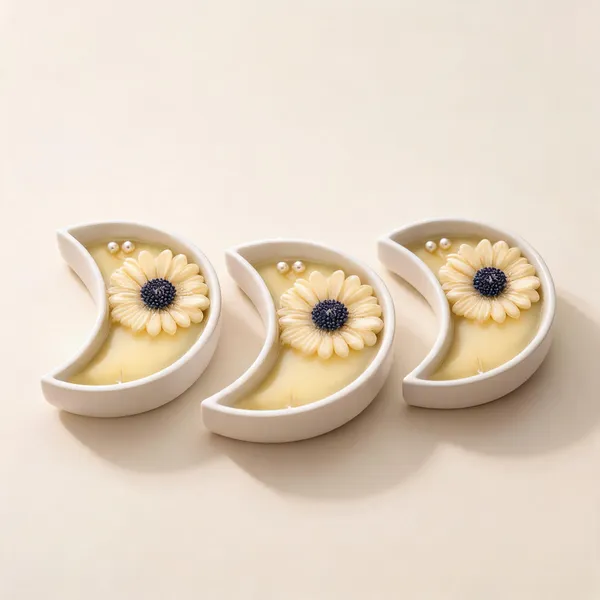 Soy_Wax_Floral_Bloom_Crescent_Moon_Ceramic_Candle_|_Pack_Of_3
